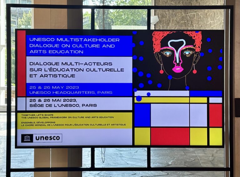 Multistakeholder Dialogue on Culture and Arts Education der UNESCO Paris