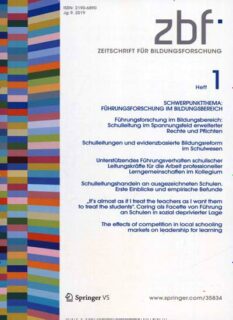 Zum Artikel "Nina Bremm in das Editorial Board der Zeitschrift für Bildungsforschung (ZBF) berufen."