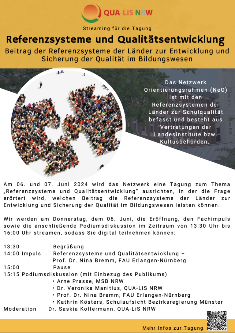 Nina Bremm hält Keynote im Netzwerk Orientierungsrahmen (NeO)