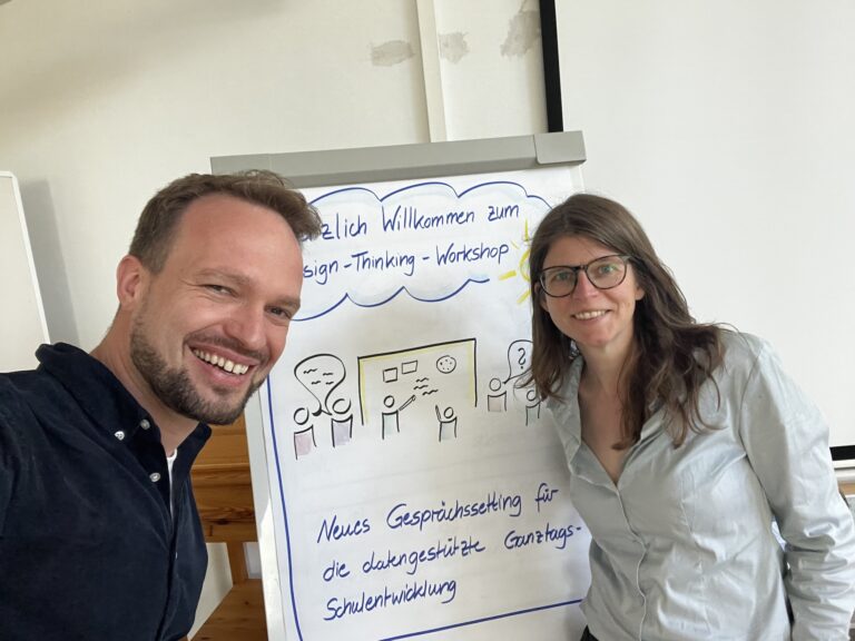 Design-Thinking-Workshop zur Kommunikations- und Kooperationsentwicklung von Schulen, Administration und Unterstützungssystem